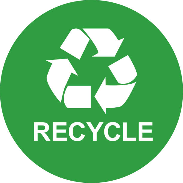 Recycle symbol representing Klean Cosmos's compostable and biodegradable product commitment
